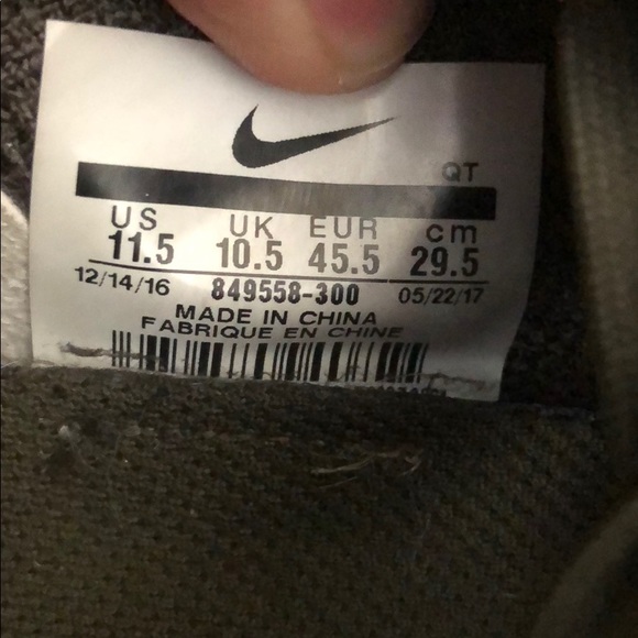 ❌SOLD❌Nike Vapormax flyknit 11.5 Mens Olive G - Picture 8 of 8